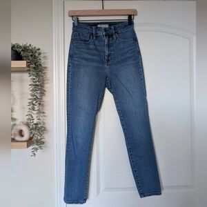 Madewell Curvy High Rise Skinny Crop Jean